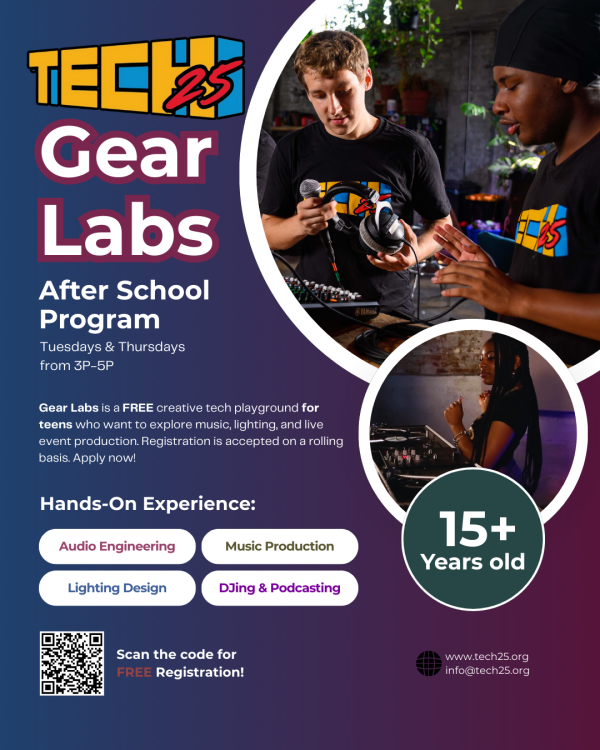 Photo for Tech25 Launches Gear Labs Free After-School Creative Program for Pittsburgh Area Teens