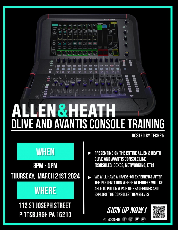 Photo for Allen & Heath Masterclass