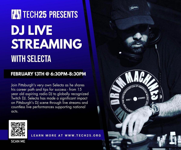 Photo for DJ Live Streaming Workshop w/ Selecta (MasterClass)