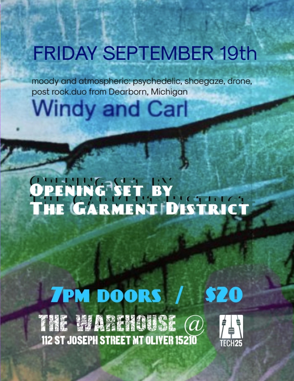 Photo for Windy & Carl W/ The Garment District Live at Tech25