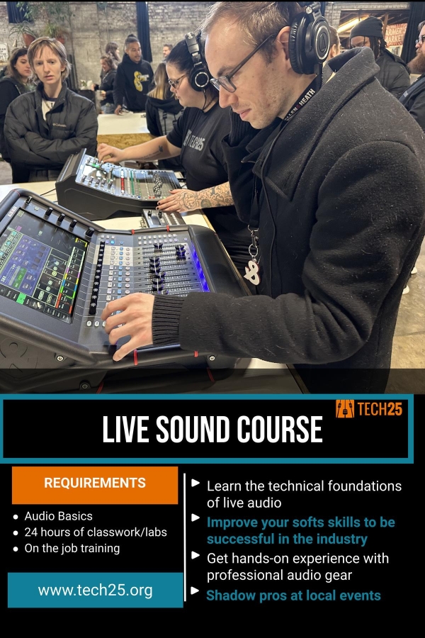 Photo for Live Sound I: Spring Session