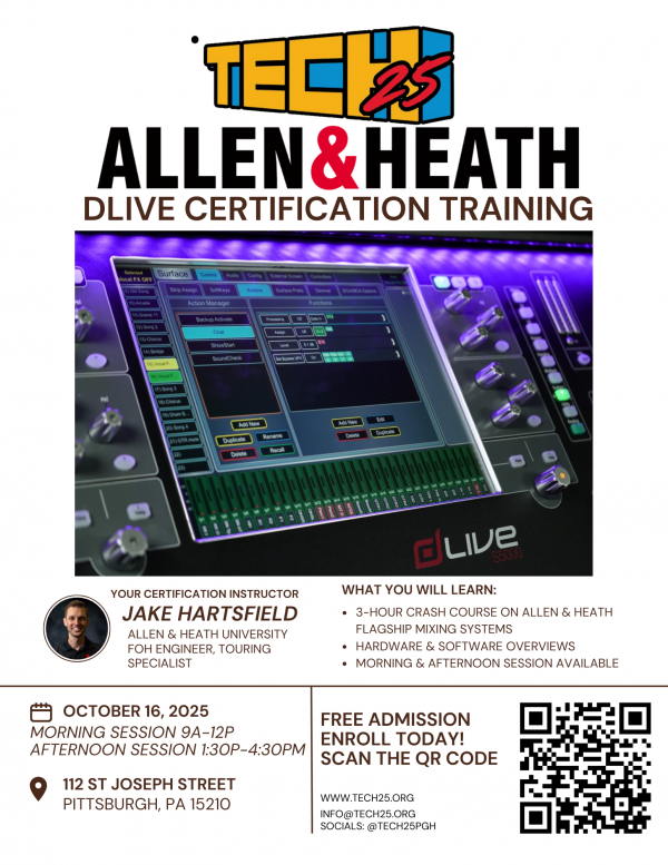 Photo for Allen & Heath dLive Certification Training