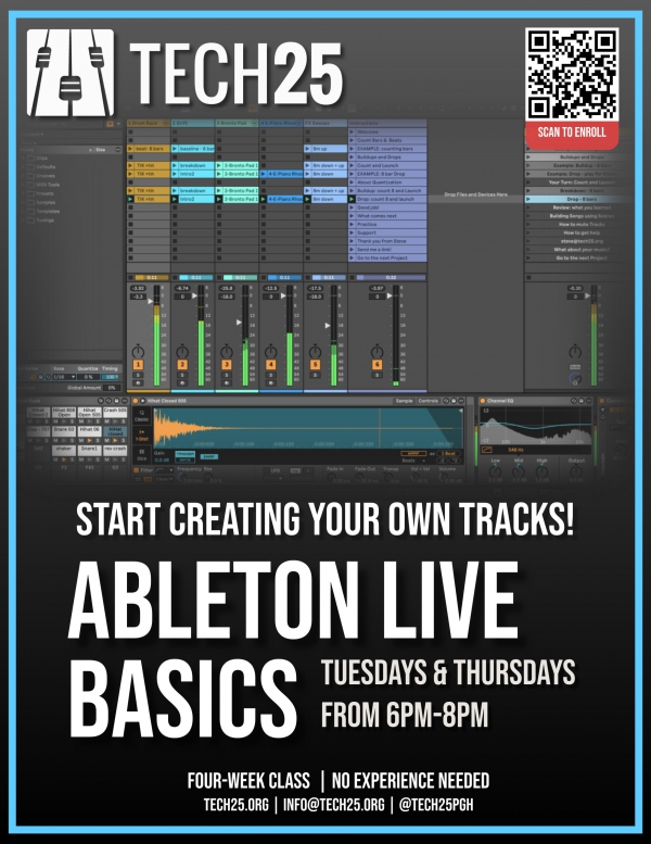 Photo for Ableton Live Basics September Session
