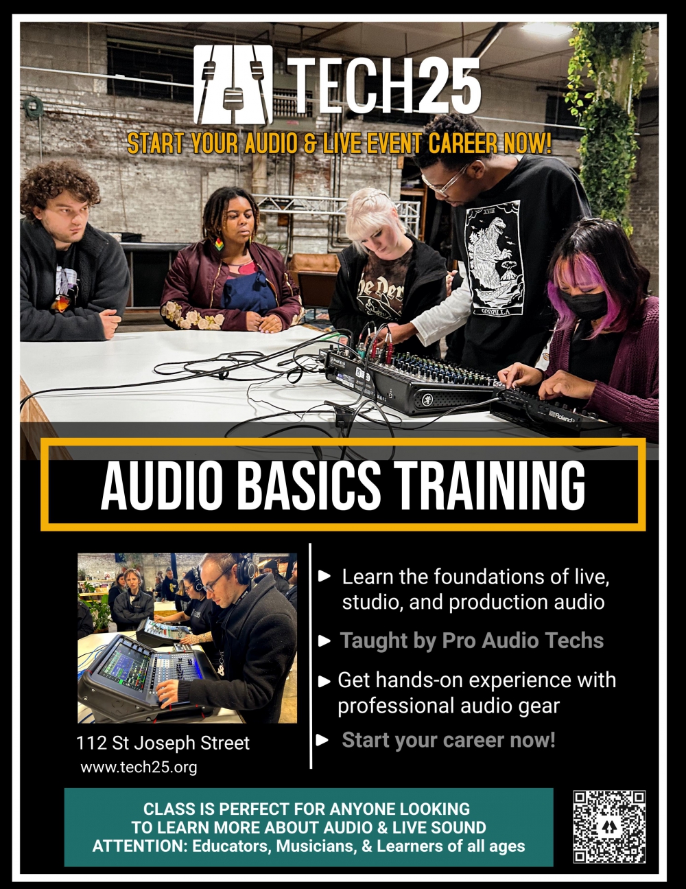 Audio Basics course providing basic audio fundamentals. Great for beginners 