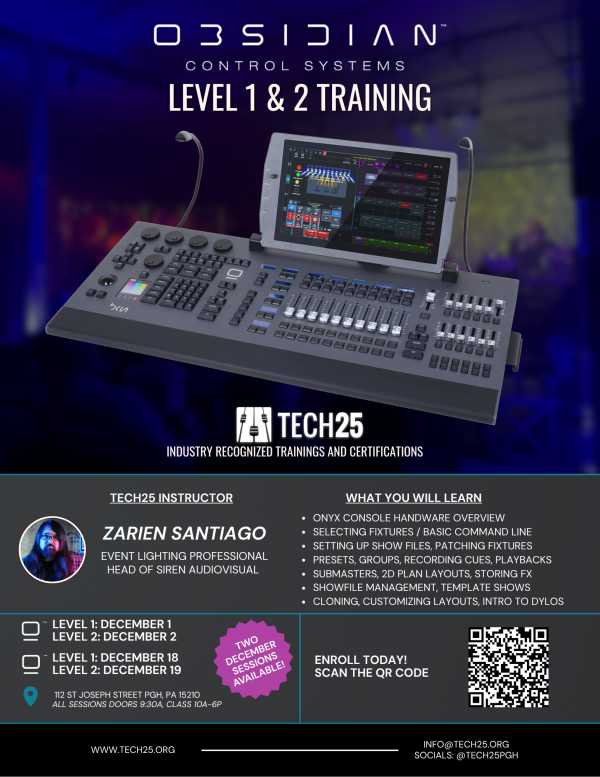 Photo for Obsidian Lighting Control - Level 1 Training Session