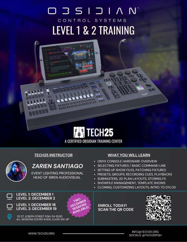 Photo for Obsidian Lighting Control - Level 1 Training Session