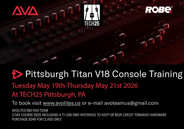 Photo for Avolites Titan 3 day Training